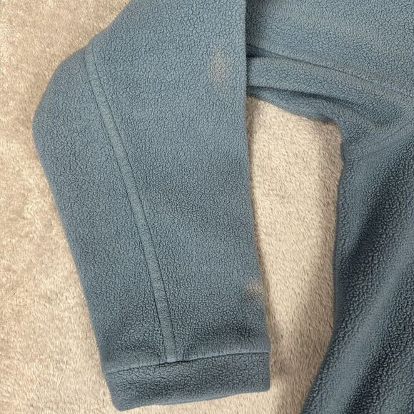 North Face Fleece Jacket Womens Small Gray Full Zip Sweater Outdoors Zip Pocket - Picture 5 of 10